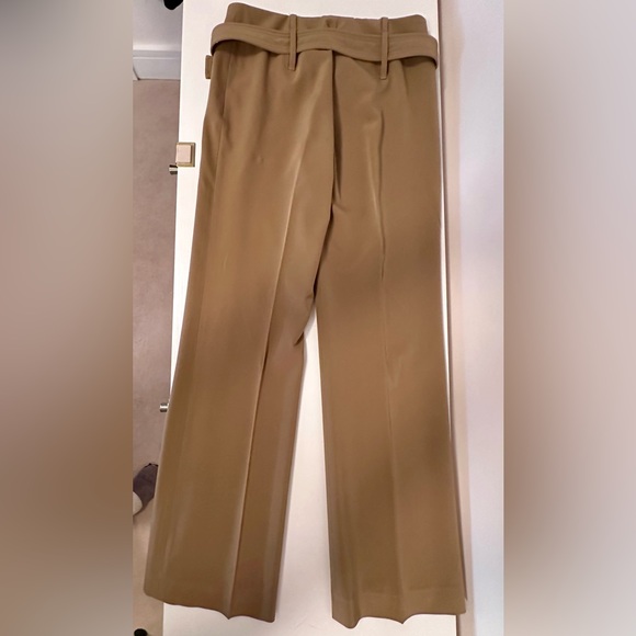 Prada Double Belt Trousers - Vintage, Authentic - Beige Size eu 38 - Picture 5 of 15
